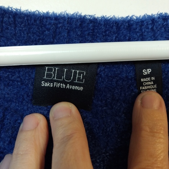 Saks fifth ave ombre blue/ blk size s/p - Picture 2 of 7